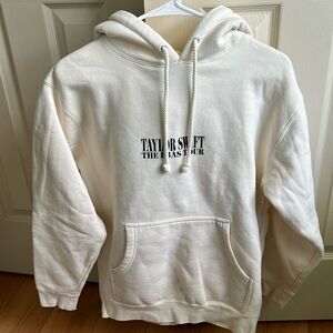 Never worn Taylor Swift Eras Tour Cream Hoodie